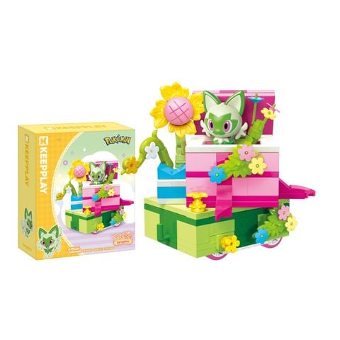 Đồ Chơi Lắp Ráp KEEPPLAY Pokemon Party Parade Floats Sprigatito K20264 - Herbie Toys
