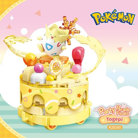 Đồ Chơi Lắp Ráp KEEPPLAY Pokemon Party Parade Floats Togepi K20265 - Herbie Toys
