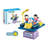 Đồ Chơi Lắp Ráp KEEPPLEY Doraemon Time Machine K20401