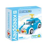 Đồ Chơi Lắp Ráp KEEPPLEY Doraemon Mini Car Beetle K20406