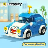 Đồ Chơi Lắp Ráp KEEPPLEY Doraemon Mini Car Beetle K20406