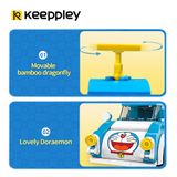 Đồ Chơi Lắp Ráp KEEPPLEY Doraemon Mini Car Beetle K20406