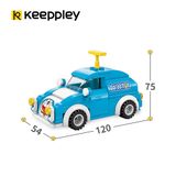 Đồ Chơi Lắp Ráp KEEPPLEY Doraemon Mini Car Beetle K20406