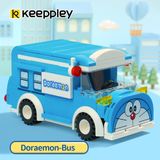 Đồ Chơi Lắp Ráp KEEPPLEY Doraemon Mini Car Bus K20407