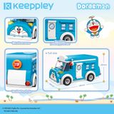 Đồ Chơi Lắp Ráp KEEPPLEY Doraemon Mini Car Bus K20407