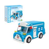 Đồ Chơi Lắp Ráp KEEPPLEY Doraemon Mini Car Bus K20407