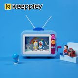 Đồ Chơi Lắp Ráp KEEPPLEY Doraemon Music TV K20408 - Tivi Phát Nhạc Building Block
