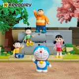 Đồ Chơi Lắp Ráp KEEPPLEY Doraemon Cement Pipe Lot Playground K20409