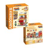 Đồ Chơi Lắp Ráp KEEPPLEY Naruto Barbeque Cabin Q K20516