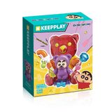 Đồ Chơi Lắp Ráp KEEPPLAY Shinchan Colorful Gummies K20624 - Herbie Toys