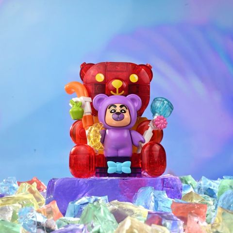 Đồ Chơi Lắp Ráp KEEPPLAY Shinchan Colorful Gummies K20624 - Herbie Toys