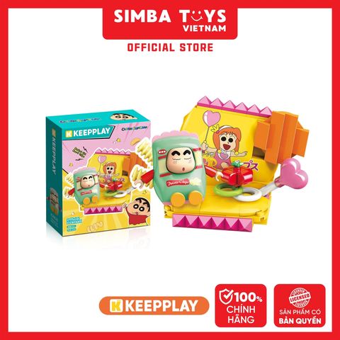 Đồ Chơi Lắp Ráp KEEPPLAY Shinchan Magical Girl Moe-P Chips K20625 - Simba Toys Vietnam