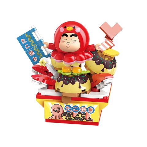 Đồ Chơi Lắp Ráp KEEPPLAY Shinchan Fried Octopus Balls K20627 - Herbie Toys