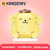 Đồ Chơi Lắp Ráp KEEPPLEY Sanrio Pompompurin K20804