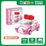 Đồ Chơi Lắp Ráp KEEPPLEY Sanrio Hello Kitty Mini Car K20805 - Herbie Toys