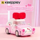 Đồ Chơi Lắp Ráp KEEPPLEY Sanrio Hello Kitty Mini Car K20805 - Herbie Toys