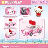 Đồ Chơi Lắp Ráp KEEPPLEY Sanrio Hello Kitty Mini Car K20805 - Herbie Toys