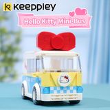 Đồ Chơi Lắp Ráp KEEPPLEY Sanrio Hello Kitty Mini Bus K20806 - Herbie Toys