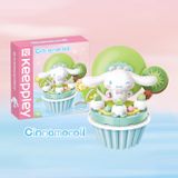 Đồ Chơi Lắp Ráp KEEPPLEY Sanrio Cupcake-Cinnamorall K20815
