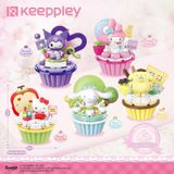 Đồ Chơi Lắp Ráp KEEPPLEY Sanrio Cupcake-Hello Kitty K20813