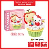 Đồ Chơi Lắp Ráp KEEPPLEY Sanrio Cupcake-Hello Kitty K20813