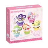 Đồ Chơi Lắp Ráp KEEPPLEY Sanrio Cupcake-Cinnamorall K20815