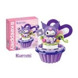 Đồ Chơi Lắp Ráp KEEPPLEY Sanrio Cupcake-Kuromi K20817