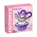 Đồ Chơi Lắp Ráp KEEPPLEY Sanrio Cupcake-Kuromi K20817