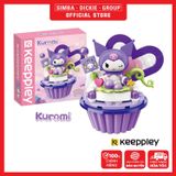 Đồ Chơi Lắp Ráp KEEPPLEY Sanrio Cupcake-Kuromi K20817