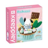 Đồ Chơi Lắp Ráp KEEPPLEY Sanrio Cupcake-Pochacco K20821