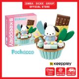Đồ Chơi Lắp Ráp KEEPPLEY Sanrio Cupcake-Pochacco K20821