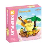 Đồ Chơi Lắp Ráp KEEPPLEY Sanrio Music On The Beach K20833