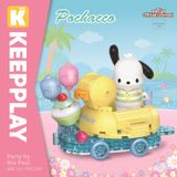 Đồ Chơi Lắp Ráp KEEPPLEY Sanrio Party By The Pool K20835