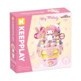 Đồ Chơi Lắp Ráp KEEPPLAY Sanrio Ice Cream Cone MELODY K20842 Building Block - Simba Toys Vietnam