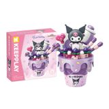 Đồ Chơi Lắp Ráp KEEPPLAY Sanrio Ice Cream Cone KUROMI K20845 Building Block - Simba Toys Vietnam