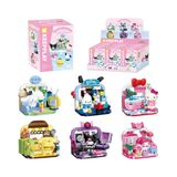 [BLINDBOX] Đồ Chơi Lắp Ráp Hộp Mù KEEPPLAY Sanrio Have Fun At Home Blind Box K20849 - Herbie Toys