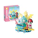 Đồ Chơi Lắp Ráp KEEPPLAY Sanrio Dynamic in Electronics Music HANGYODON K20855 Building Block - Simba Toys Vietnam