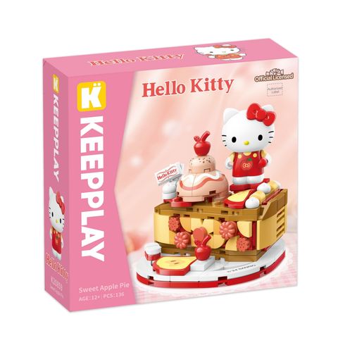 Đồ Chơi Lắp Ráp KEEPPLAY Sanrio Hello Kitty Sweet Apple Pie K20859 - Herbie Toys