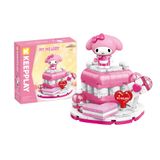 Đồ Chơi Lắp Ráp KEEPPLAY Sanrio My Melody Strawberry Mousse K20860 - Herbie Toys