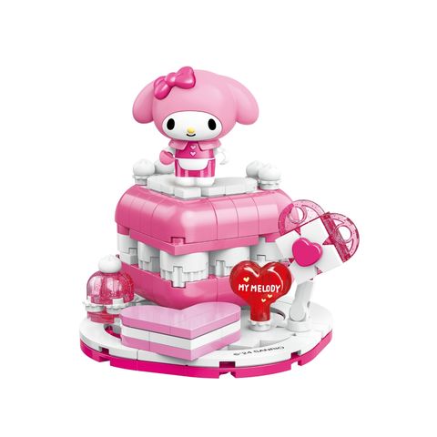 Đồ Chơi Lắp Ráp KEEPPLAY Sanrio My Melody Strawberry Mousse K20860 - Herbie Toys