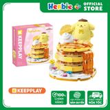 Đồ Chơi Lắp Ráp KEEPPLAY Sanrio PomPomPurin Banana Pancake K20862 - Herbie Toys