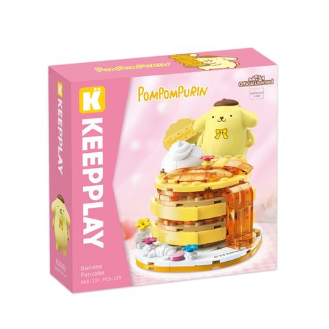 Đồ Chơi Lắp Ráp KEEPPLAY Sanrio PomPomPurin Banana Pancake K20862 - Herbie Toys