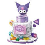 Đồ Chơi Lắp Ráp KEEPPLAY Sanrio Kuromi Colorful Candy Jar K20863 - Herbie Toys