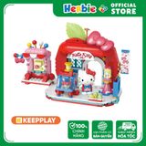 Đồ Chơi Lắp Ráp KEEPPLAY Sanrio Hello Kitty Bow DIY Studio K20890 - Herbie Toys