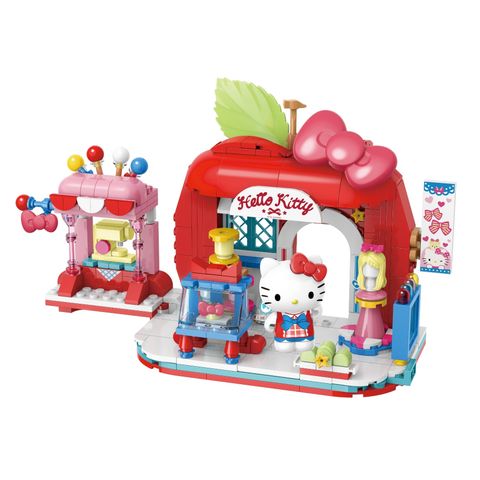 Đồ Chơi Lắp Ráp KEEPPLAY Sanrio Hello Kitty Bow DIY Studio K20890 - Herbie Toys