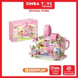 Đồ Chơi Lắp Ráp KEEPPLAY Sanrio My Melody Floral Cafe K20891 - Simba Toys Vietnam