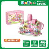 Đồ Chơi Lắp Ráp KEEPPLAY Sanrio My Melody Floral Cafe K20891 - Herbie Toys