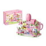 Đồ Chơi Lắp Ráp KEEPPLAY Sanrio My Melody Floral Cafe K20891 - Herbie Toys