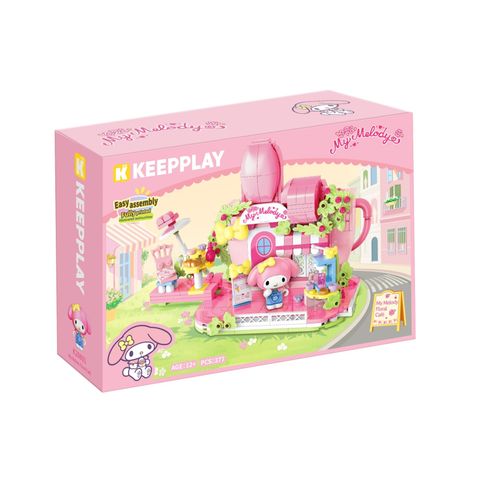 Đồ Chơi Lắp Ráp KEEPPLAY Sanrio My Melody Floral Cafe K20891 - Herbie Toys