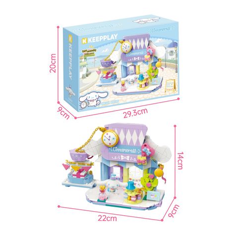 Đồ Chơi Lắp Ráp KEEPPLAY Sanrio Cinnamoroll Quirky Goods Shop K20892 - Herbie Toys